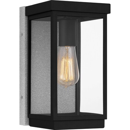 Quoizel Ezra Outdoor Wall 1 Light Earth Black EZR8406EK